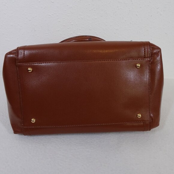 Ralph Lauren Brown Leather Chiswell Tote Bag Handbag Classic - Picture 7 of 12